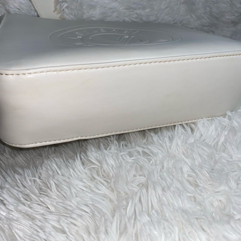 Valentino Orlandi White Crossbody Bag Flawed Missing a Rivet - Picture 9 of 9